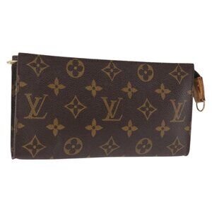 LOUIS VUITTON Monogram Bucket GM Accessory Pouch LV Auth 145528
